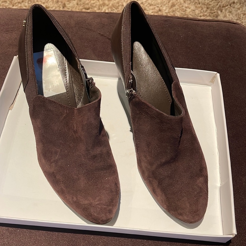 Calvin Klein -Brown sugar ankle boot studded/calf